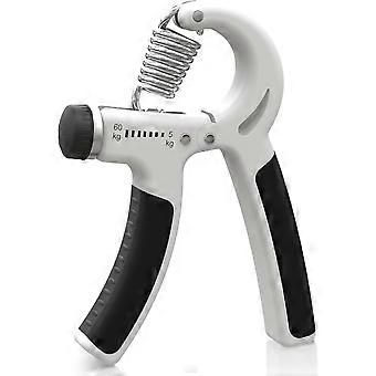 5-60 kg Grip Strengthener Exerciser Rinforzatore dell'avambraccio regolabile Rinforzante per polsi forti, dita, grigio