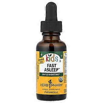 2 x Herb Pharm, Kids, Fast Asleep™, Alcohol Free, 1 fl oz (30 ml)