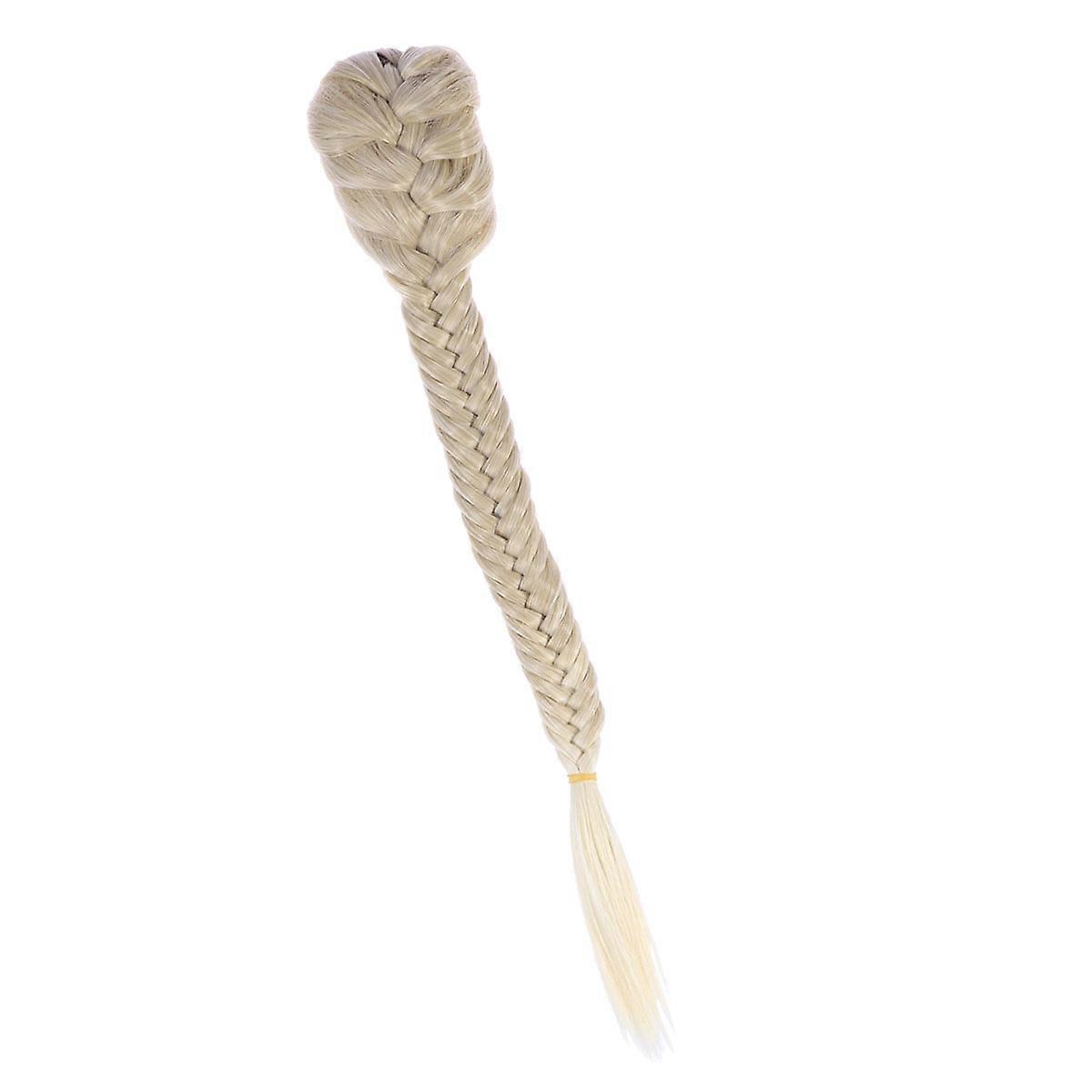 Fishtail Braid Ponytail Extension with Adjustable Drawstring