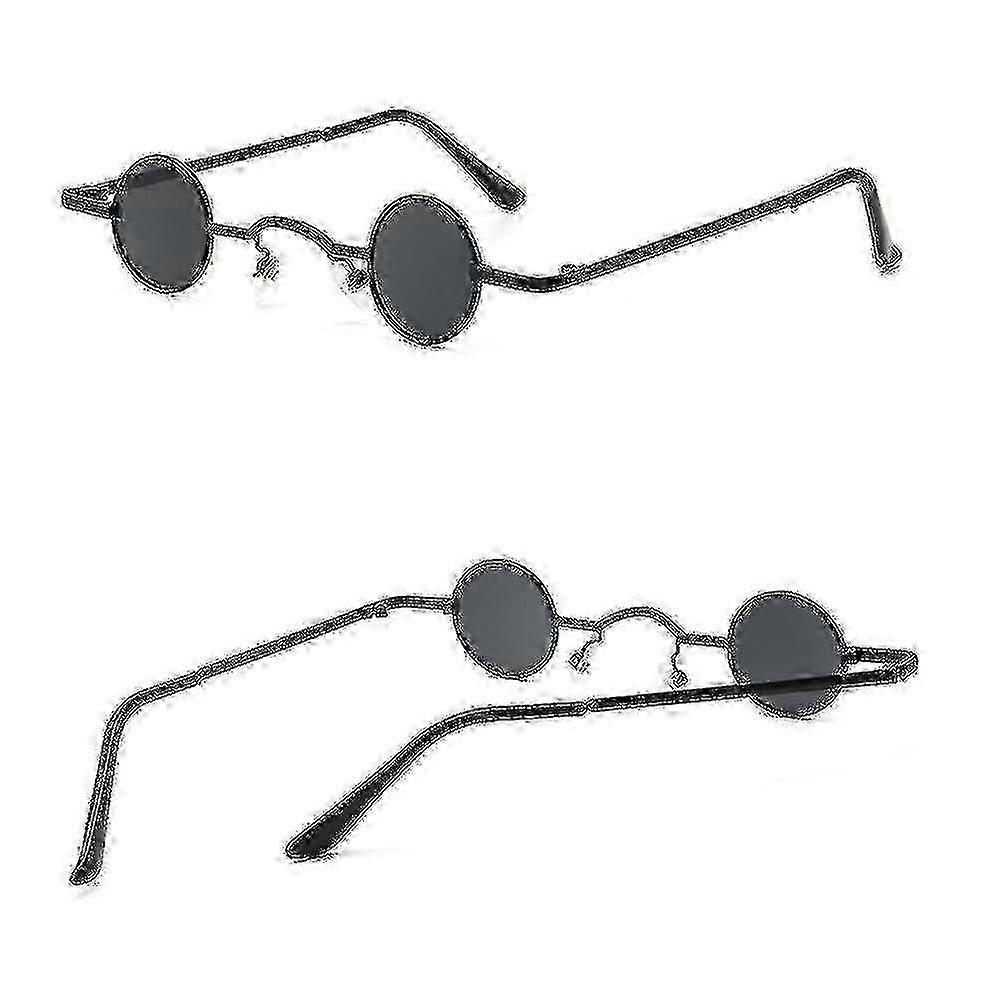 Retro Mini Round Small Framed Sun Glasses