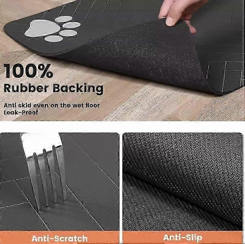 Absorbent NonSlip Pet Feeding Mat