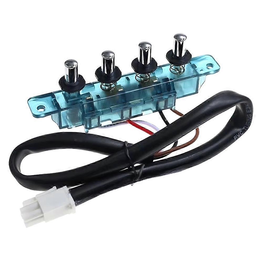 Kitchen Range Hood 4-Button Switch Keyboard Accessories Switch Control Panel Controller for Kitchen Ventilation Parts