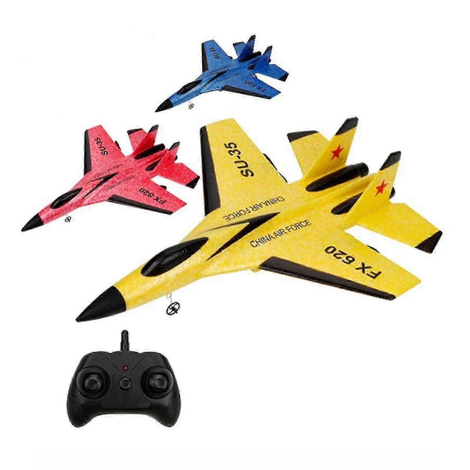 Su-35 Remote Control Airplane - Children's Fighter Jet Model Airplane Controller