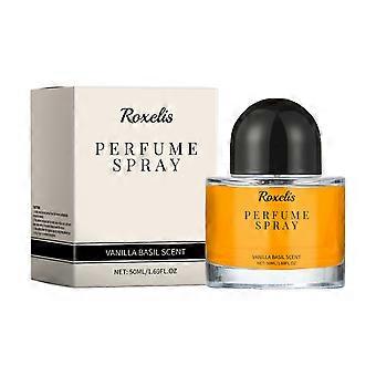 2 flaconi di profumo alla vaniglia e basilico, fragranza delicata e di nicchia, profumo naturale ed elegante a lunga durata per uso quotidiano e appuntamenti.
