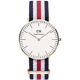 Dw classic canterbury Quartz Analog Women's Watch with Nylon Bracelet DW00100030