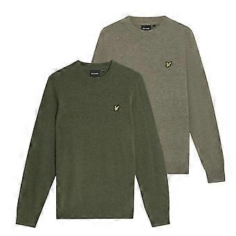 Lyle & Scott Mens Big & Tall Crew Neck Knitwear Jumper