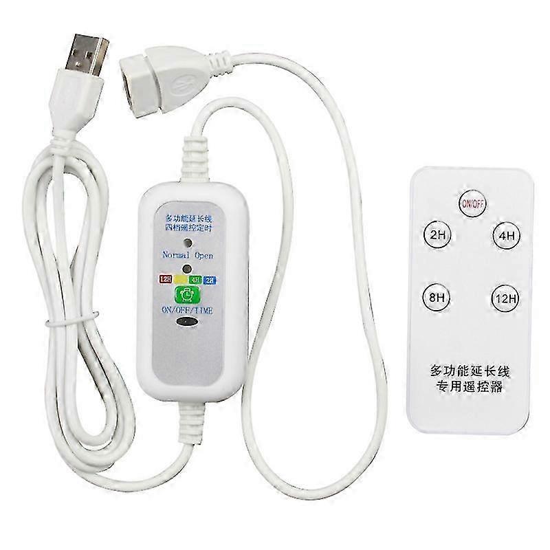 1.5m USB Power Extension with Remote Timer