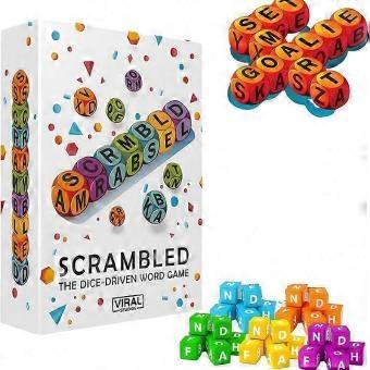 Snabbt ordspel med tärningar