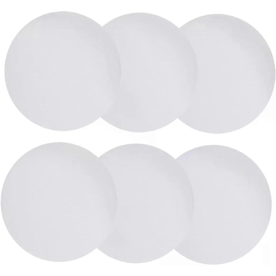 6pcs Plastic Ceiling Diffuser Lamp Shades for Downlight Panels