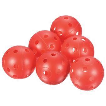 Golf-trainingsballen, 8 stuks, 42 mm, kunststof golfballen voor beperkte vlucht