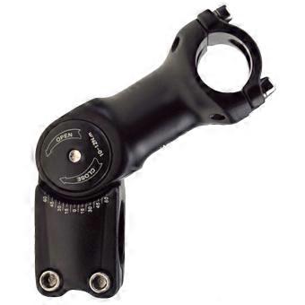 Bike Handlebar Riser Black Adjustable Angle 1Pcs for Mountain Use