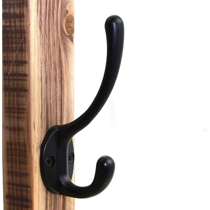 Patère Porte-Manteau Crochet - Noir