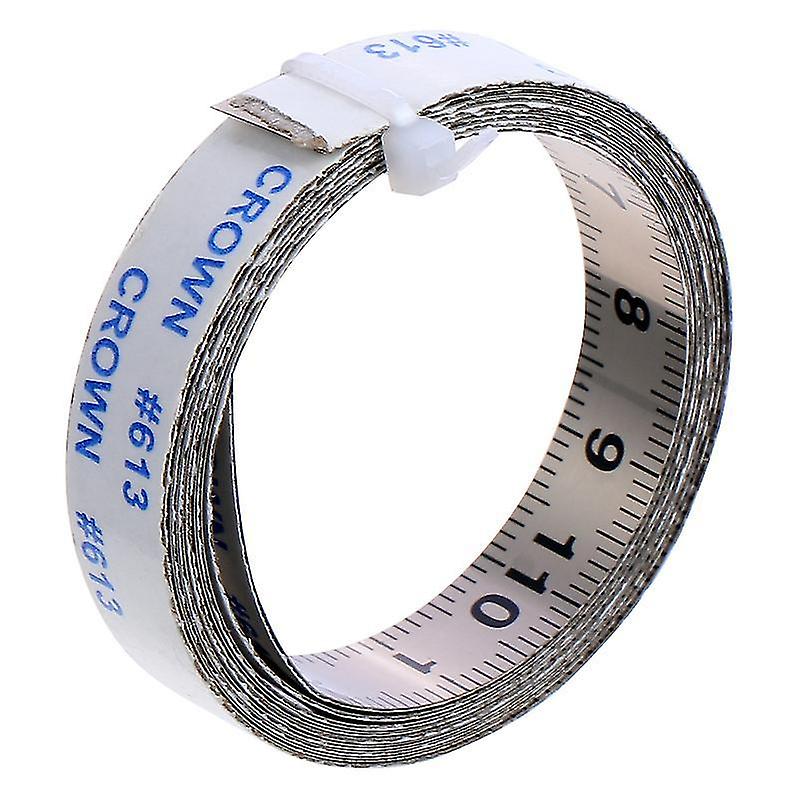 100X1cm Silver Tape Measures Sticky Ruler Practical Measuring Ruler Self-adhesive Ruler