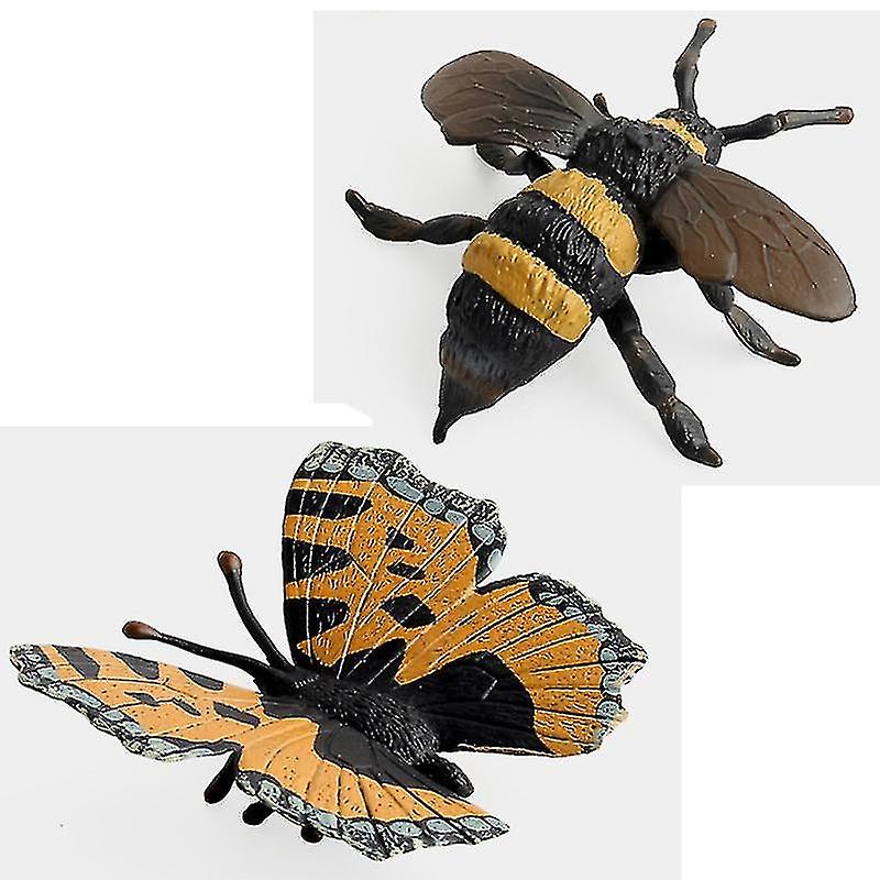 Children's Realistic Insect And Insect Animal Model Doll Toy 8-piece ...