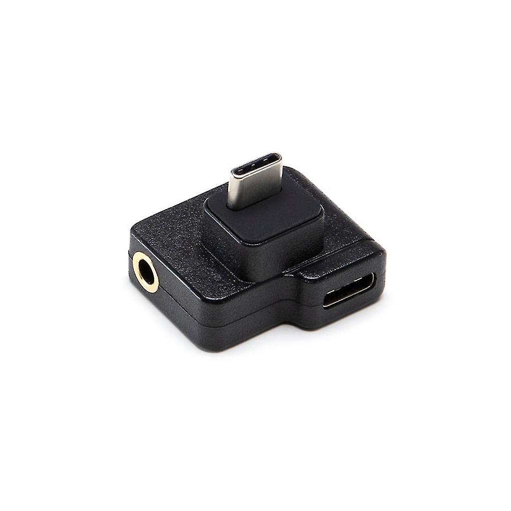 For Osmo Action Microphone Adapter 3.5mm Type-c Data Charging Adapter