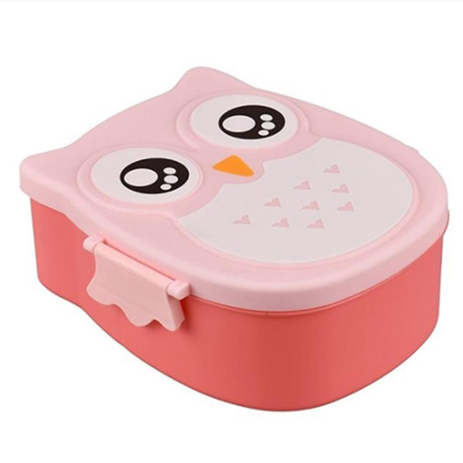 2 Compartments Reusable Bento Boxes With Tableware