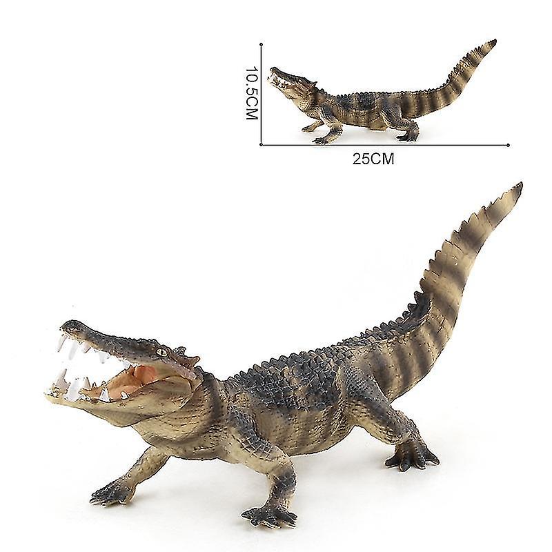 Crocodile Modèle Pvc Simulation Animal Figures Décorations de collection