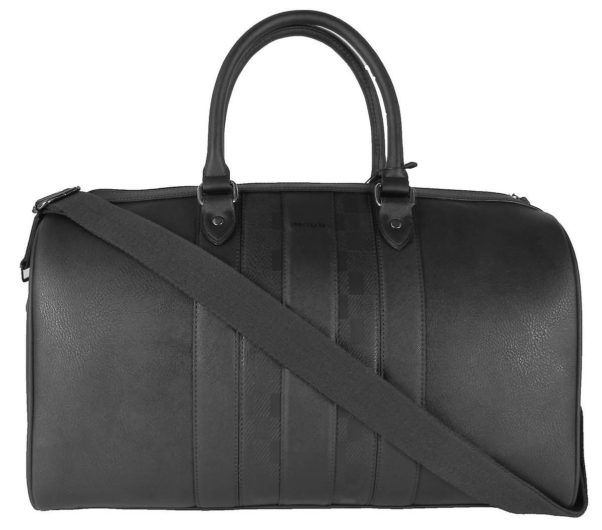 Ted Baker Waylin House Check Holdall - Black