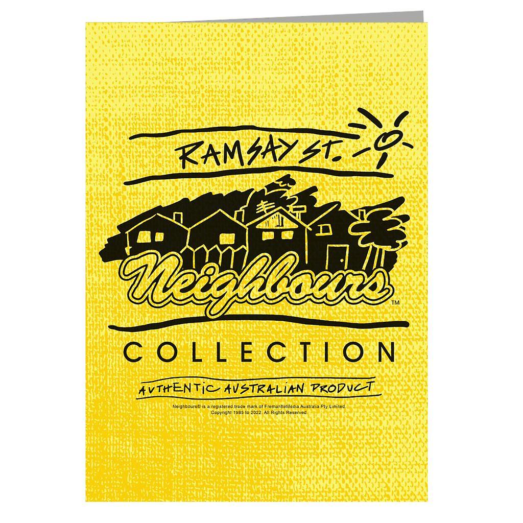 Neighbours Retro Illustration Greeting Card