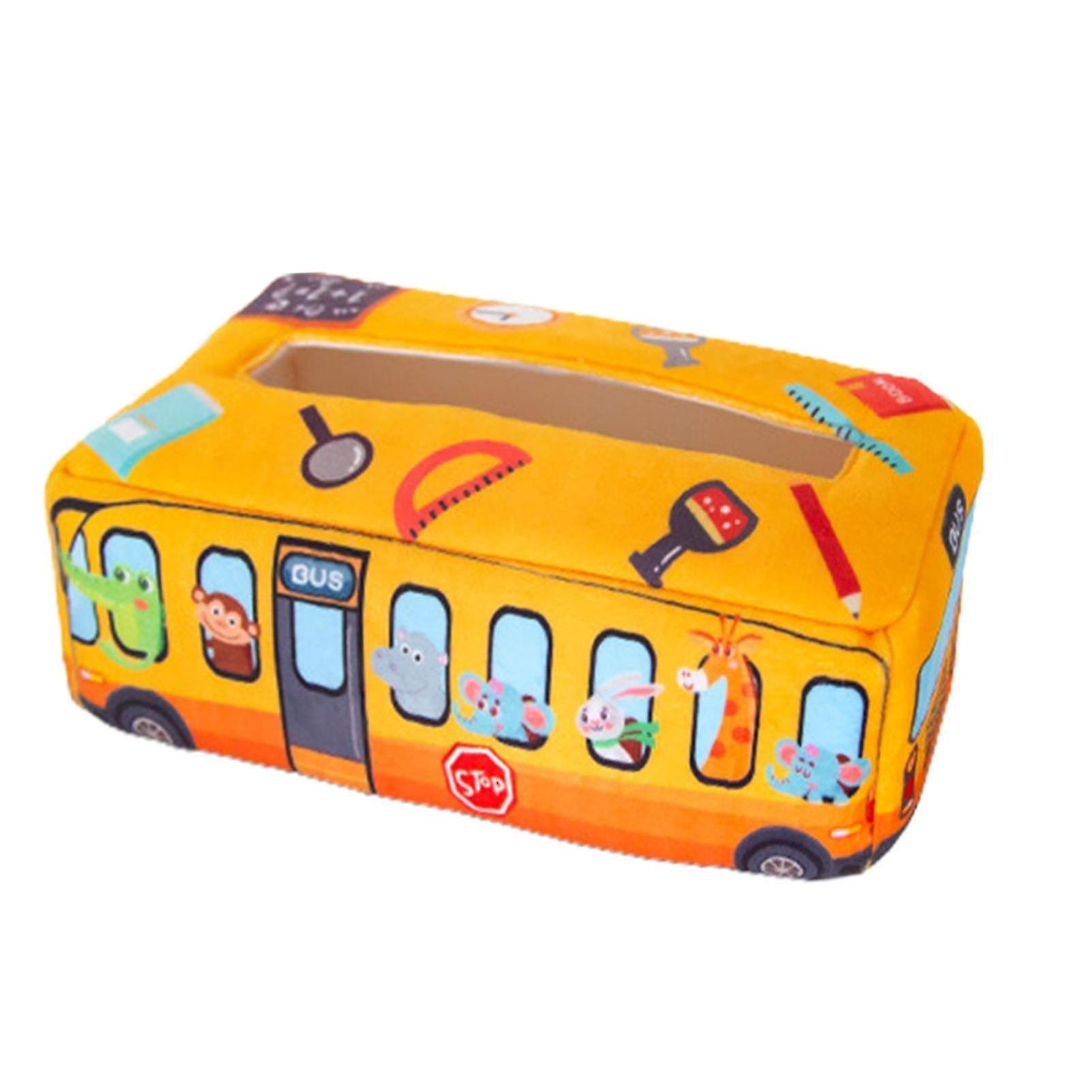 Indestructible Tissue Box Toy Soft Stuffed Y Educatal Sensory Toy