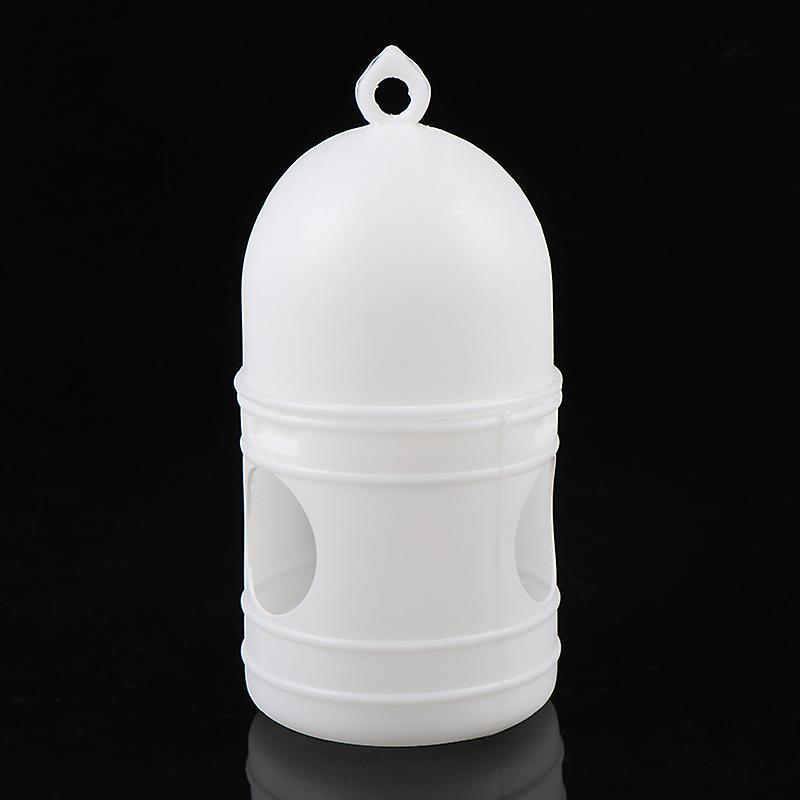 Plastic White Drinker Pigeons Birds Drinker Water Dispenser Accessory