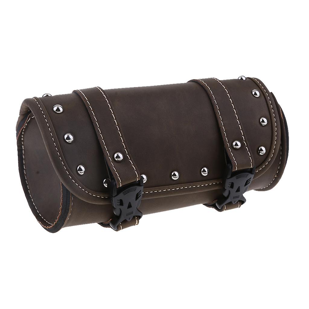 Motorcycle Universal Windshield Tool Kit Riding Bag Storage Bag Brown