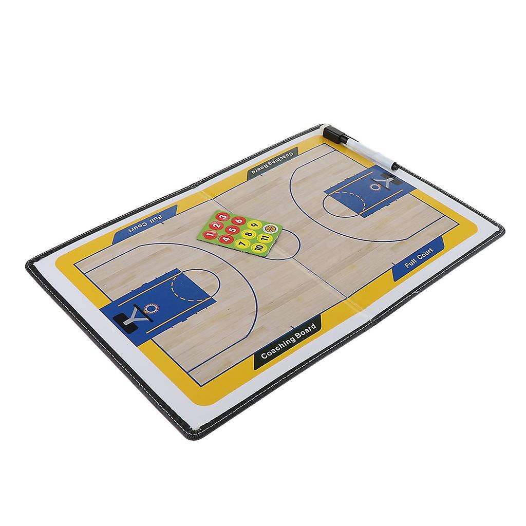 Foldable Basketball Tactics Coaching Board Sport Strategy Training Board