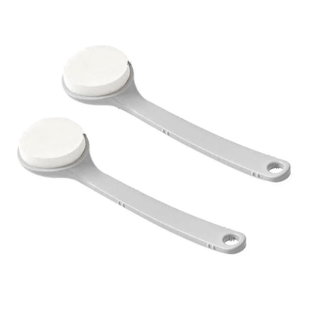 3x Bath Body Skin Lotion Applicator For Back Post-shower Brush Sponge Pad