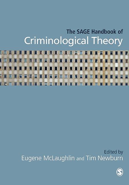 The Sage Handbook Of Criminological Theory Paperback Book