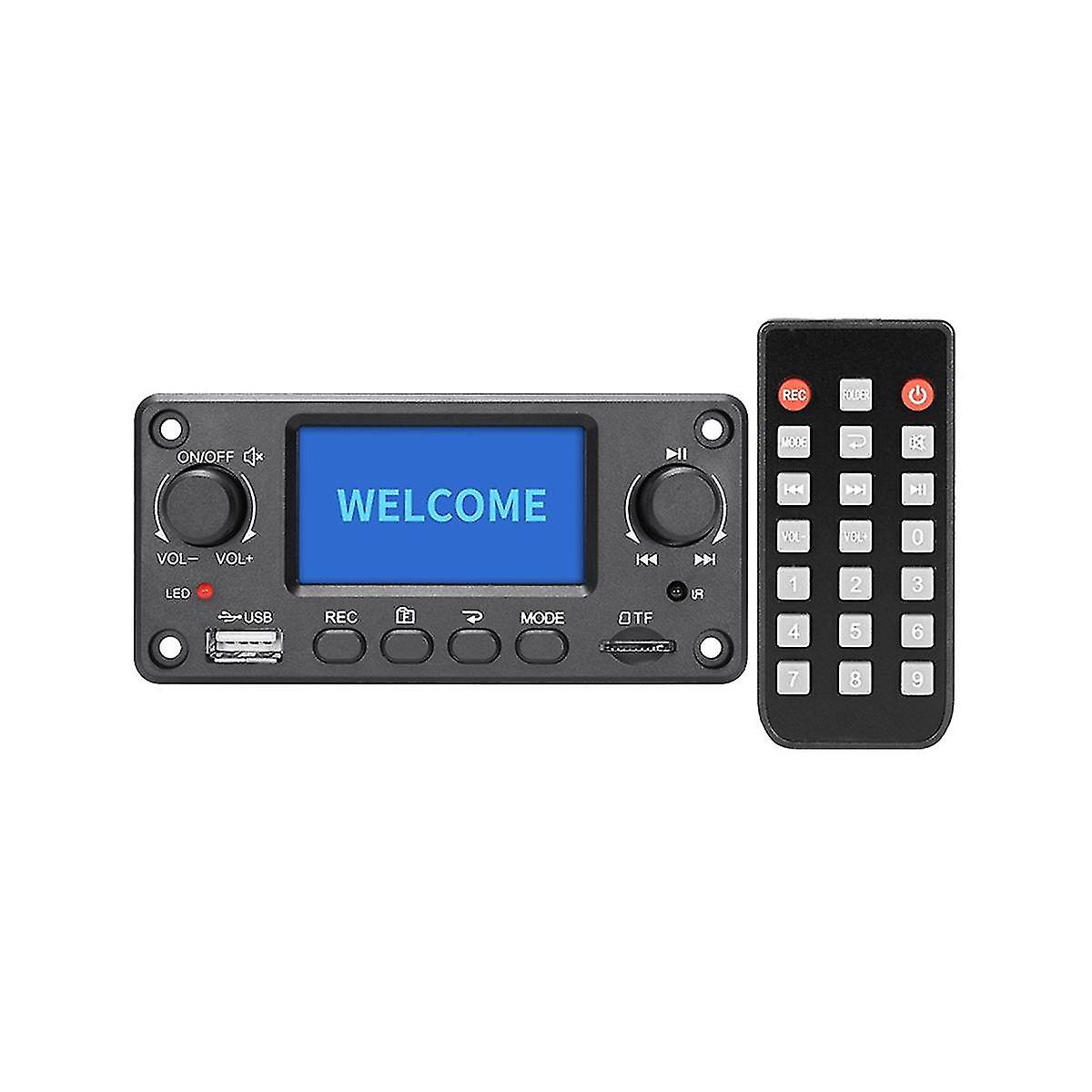 Tpm118b Digital Audio Player Scheda di decodifica Mp3 Modulo lettore mp3 portatile di alta qualità con Bluetooth e radio FM