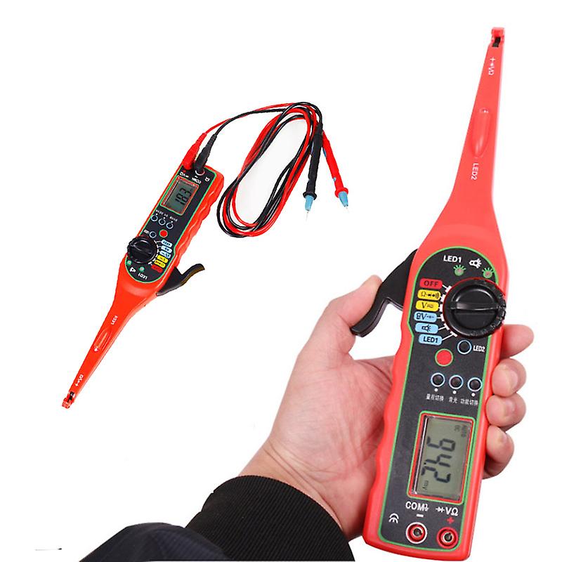 Professional Digital Circuit Breaker Finders Inspect Wire Line Cable Tracker Tester Portable Voltage Resistance Electric Meter
