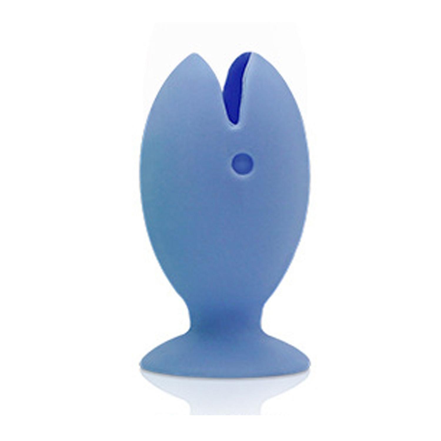 Silicone Fish Toothbrush Holder for Manual & Electric Brushes