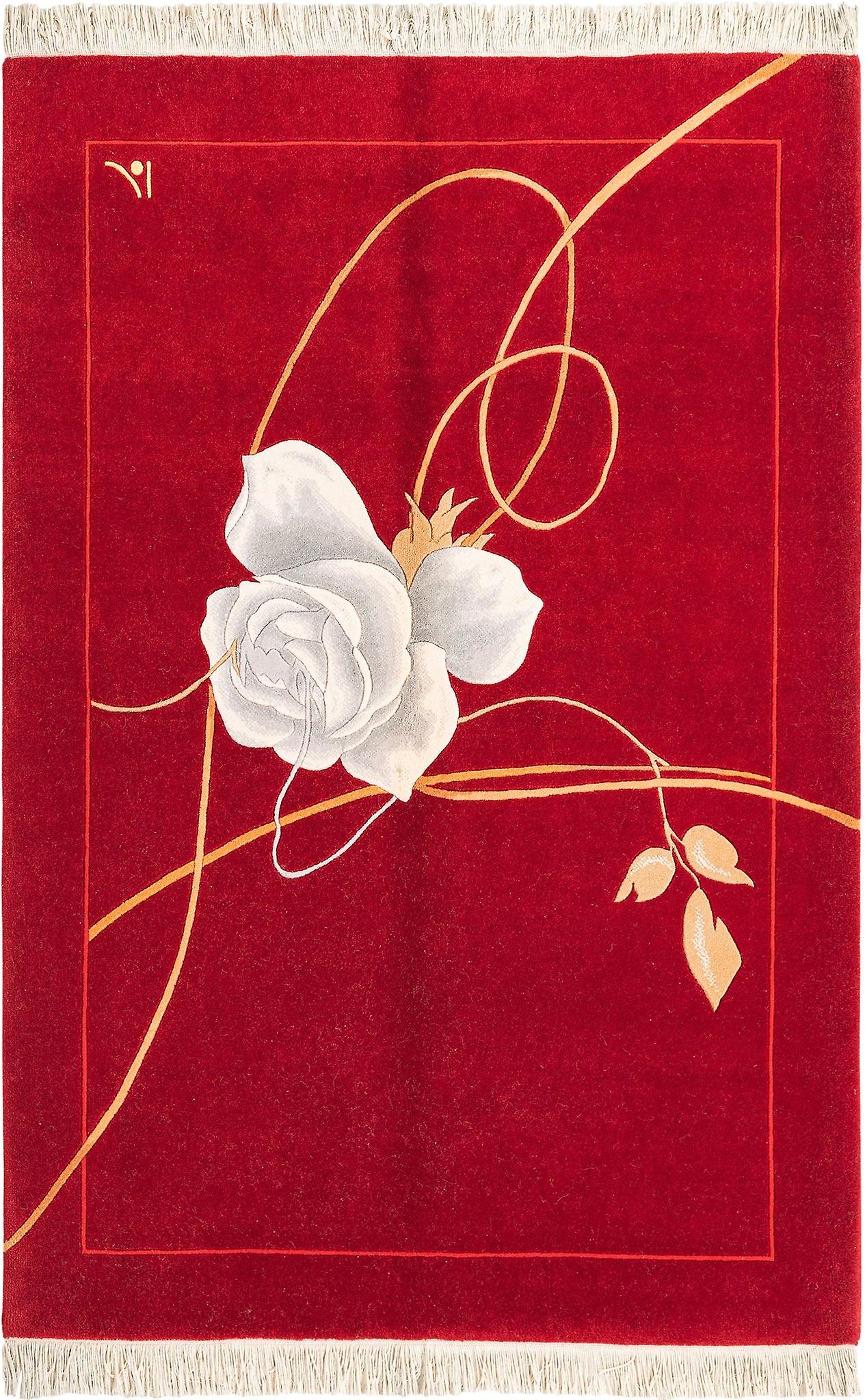 Hadorn Darya-Indian 122x180 with Red Handloom India Rug
