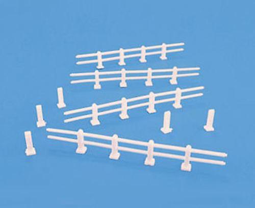 Model Scene 5027 Post and Rail fences x8 OO (1/76) Fences & hedges Scale model