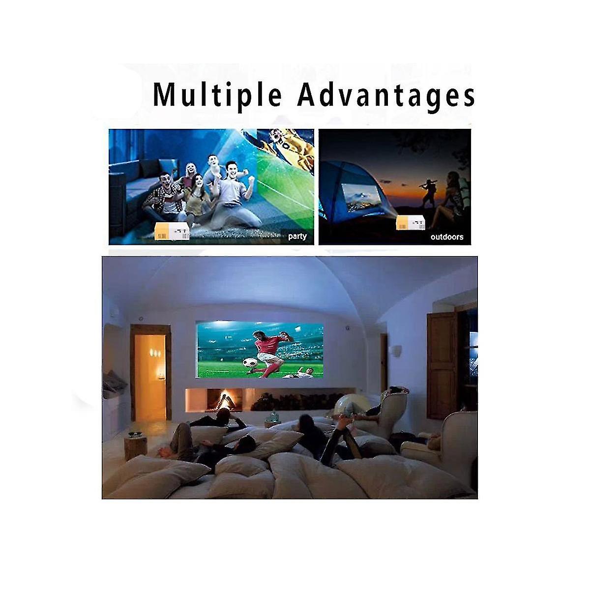 School Season Multi-functional Classroom Mini Projector Led Mini Wireless 1080p Hd Projector With E