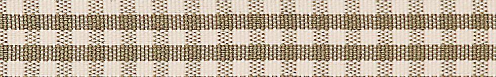 25mm Berisfords Rustic Gingham Ribbon Cloudy Green - per 3 metre roll