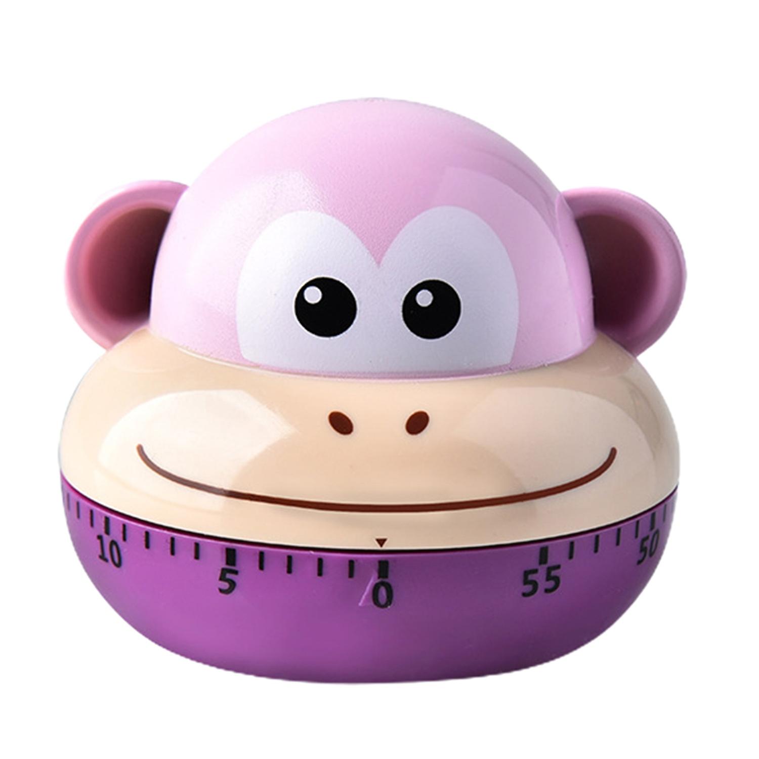 ZHOUBA Alarm Timer Time Management Cartoon Frog Shape Kitchen Timer Cooking Tool Kitchen Gadget