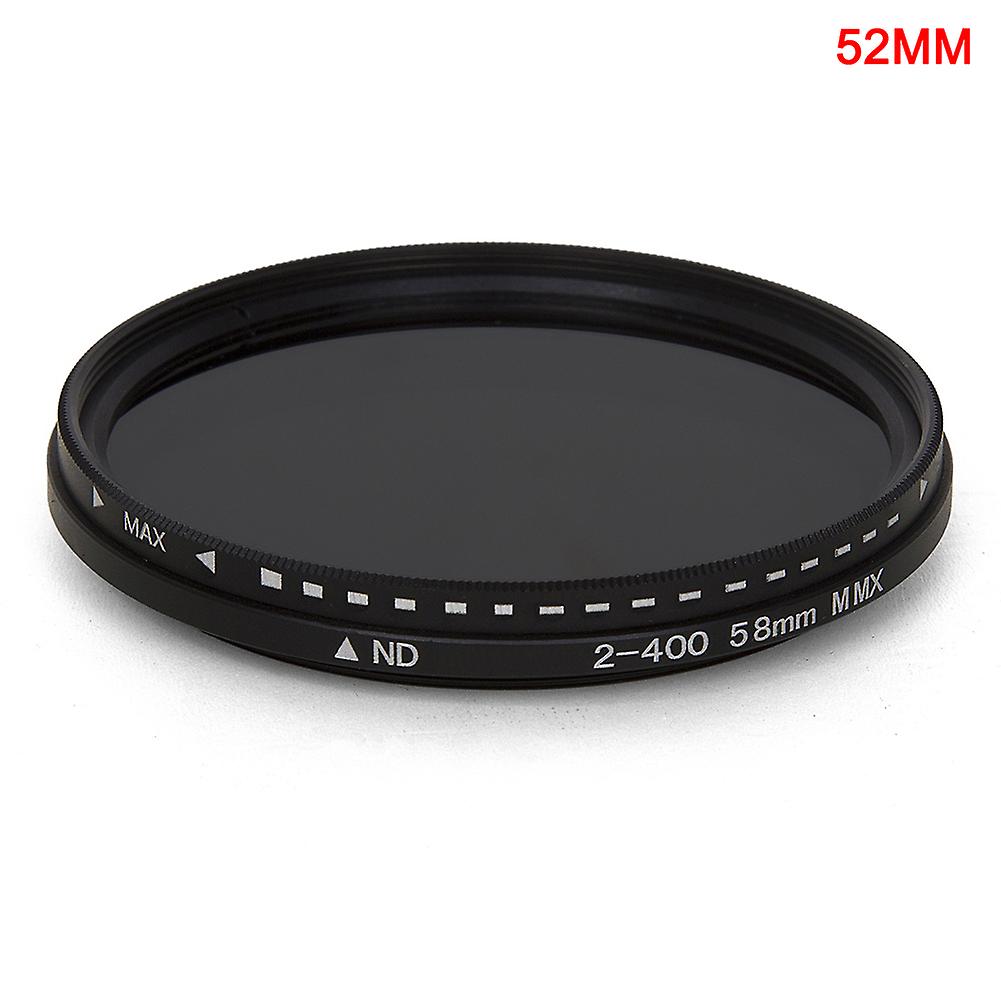 Fader Variable ND Filter Einstellbare ND2 bis ND400 Neutraldichte für Kameraobjektiv