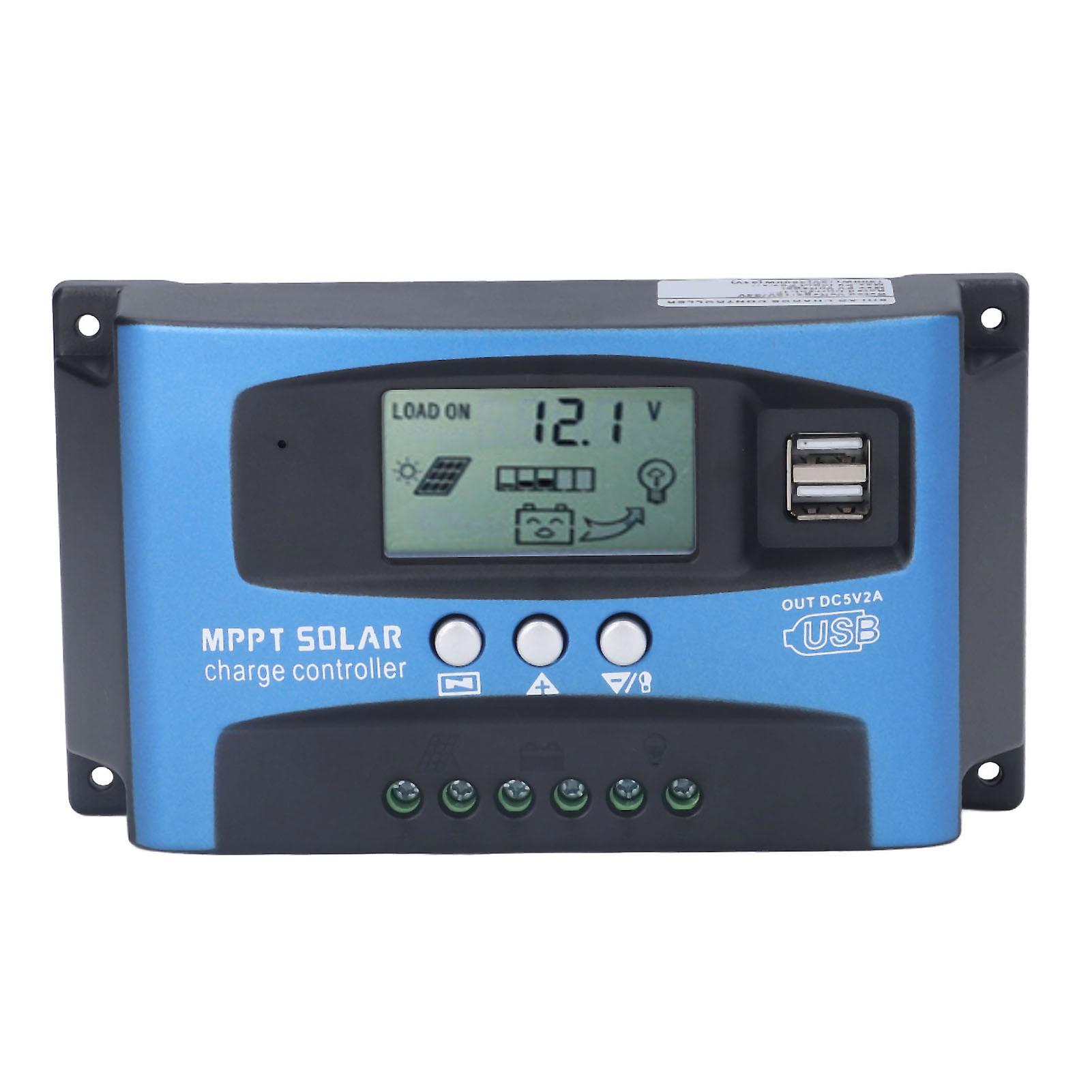 12V 24V MPPT Solar Charge Controller MPPT Photovoltaic Panel Charger LED Intelligent Street Lighting Controller 40A