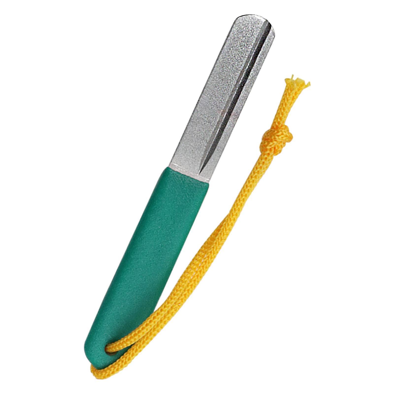 Fishing Hook Sharpening Tool Keep Your Hooks Sharp Durable for Fishing Box Green