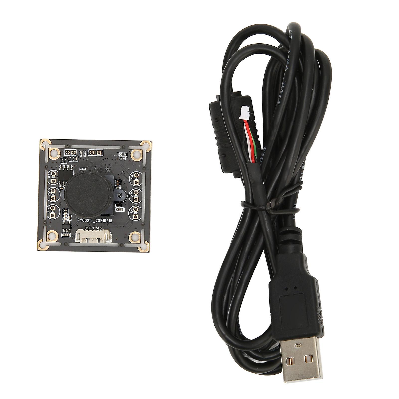 USB Camera Module Board 2MP HD Imaging Face Recognition Webcam Board for Dynamic Outdoor Backlight Photo Recognition