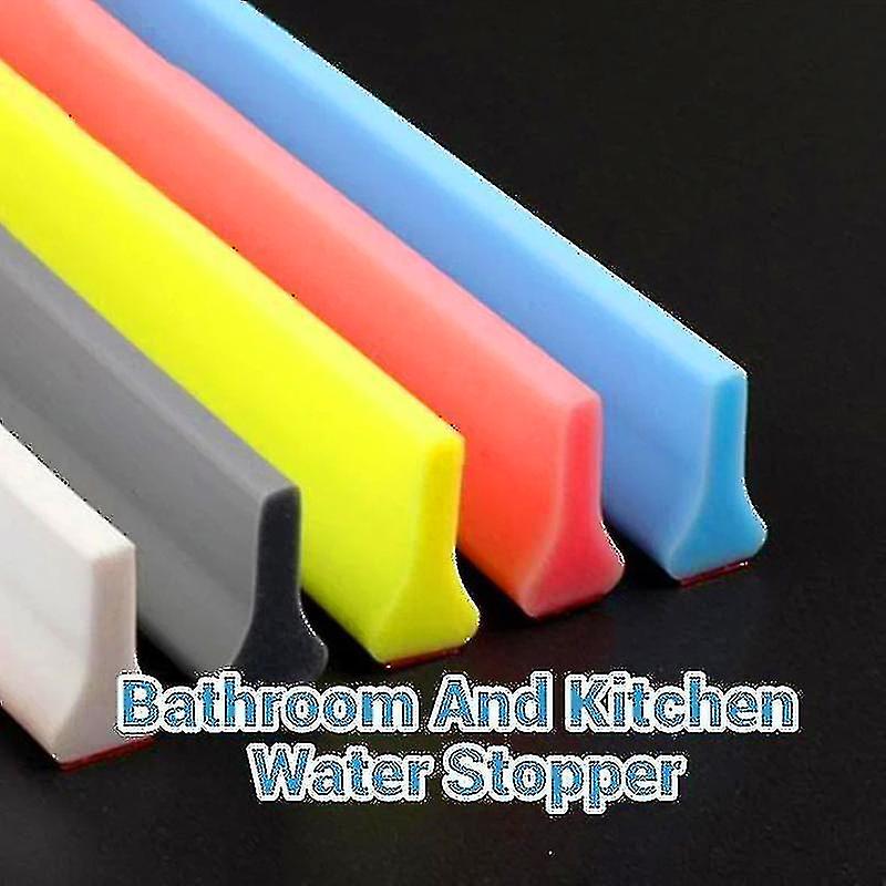 Foldable Shower Threshold Dam Shower Barrier And Retention System And Keeps Water Inside The Threshold (many Colours Many Sizes)