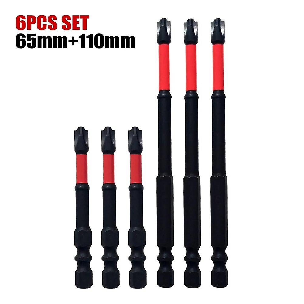 5/6Pcs 65/110mm Magnetic Special Slotted Phillips Screwdriver for Electrician FPH1 FPH2 FPH3 Socket Switch Electrical Tools~0084