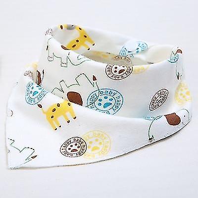 M Cute Bibs Cartoon Pattern Burp Cloths