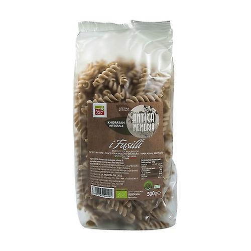 Ancient memory of organic khorasan whole wheat fusilli 500 g