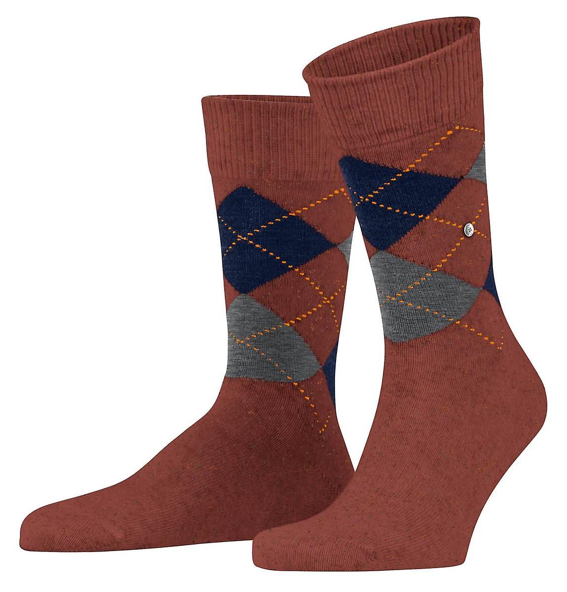 Burlington Dundee Socks - Rusty Orange