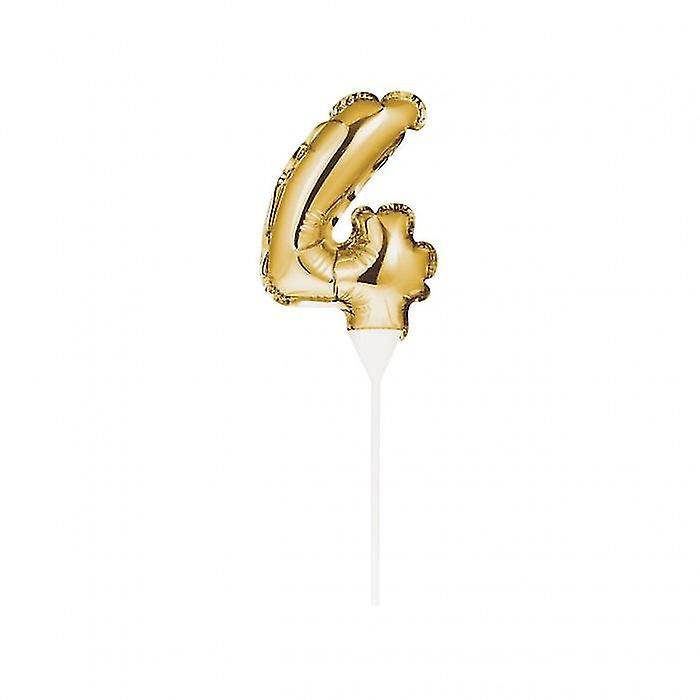 Creative Party 4 Self-Inflating Balloon Cake Topper