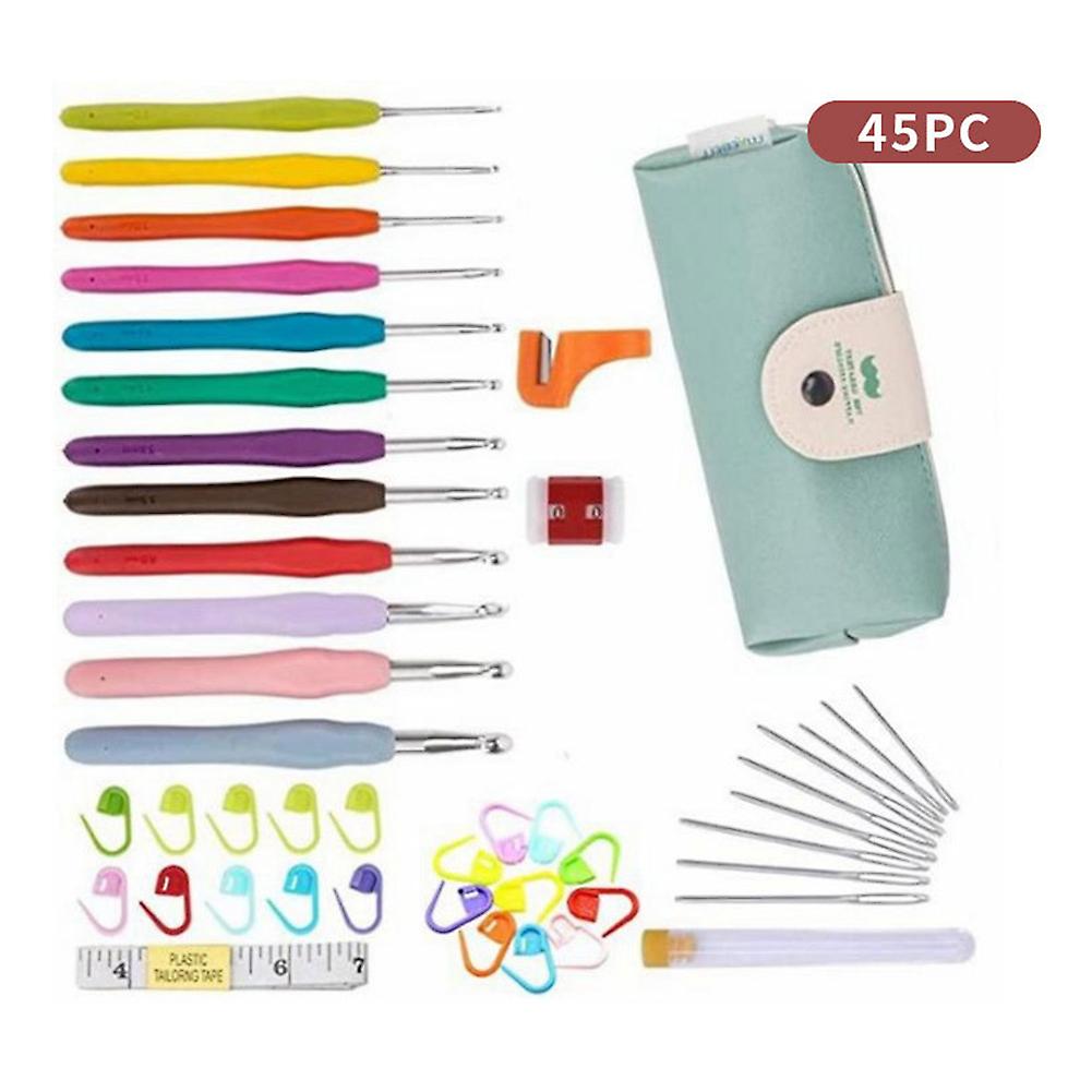 Knitting Crochet Hook Set DIY Wool Weaving Tools DIY Crafts Accessories
