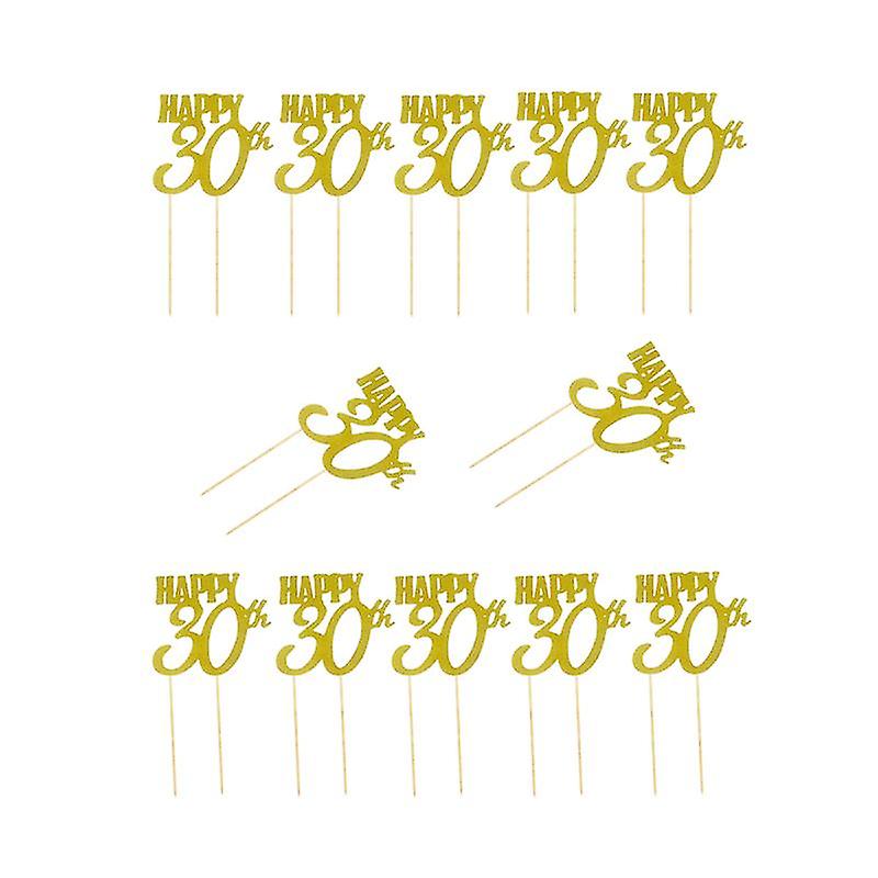 The New 12pcs Cake Topper