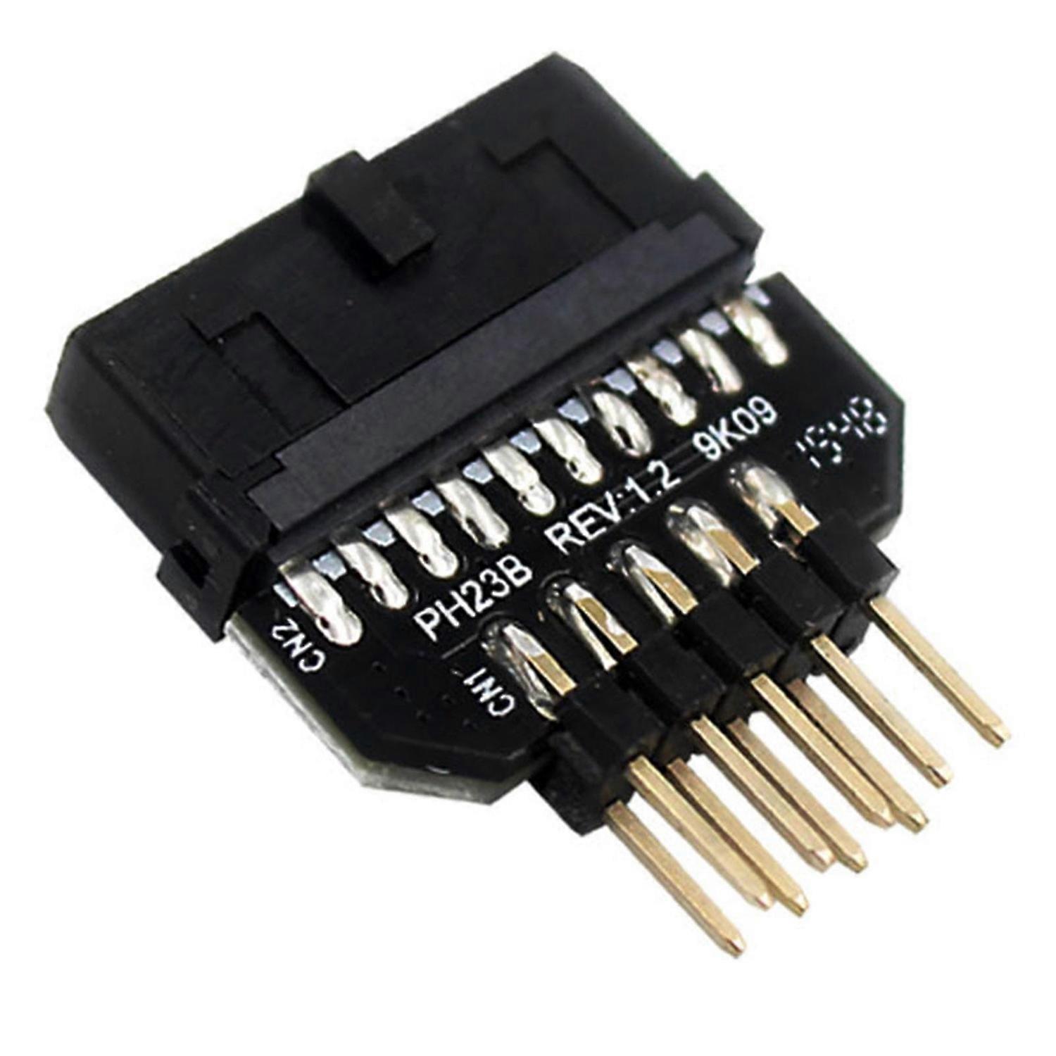 PH23 USB3.0 9pin to USB2.0 9pin Adapter Chassis Front USB2.0 9pin to USB3.0 9pin Adapter for Compute